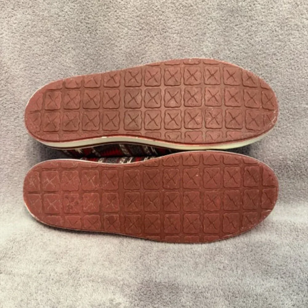 Twisted X Hooey Mens Slip On Loafer Size 10 Aztec Nomad Bomber Comfort Shoe EUC